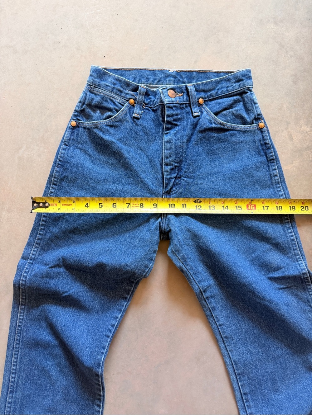 Lot of 5 Vintage Retro Wrangler jeans - Picture 9 of 13